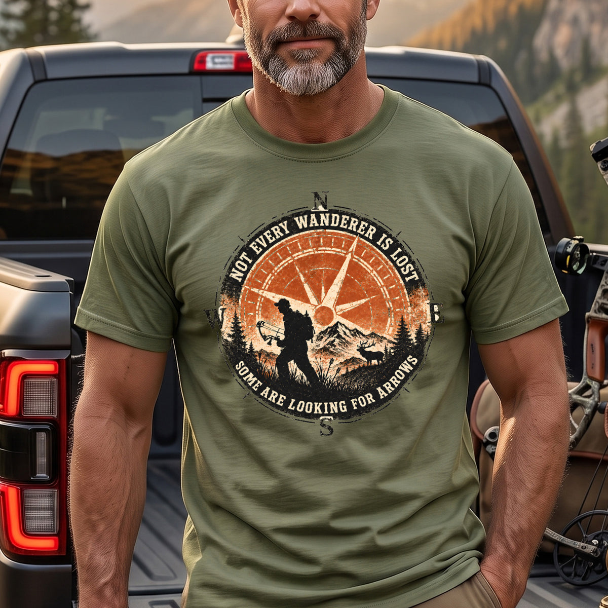 Bowhunting - Outdoor Cotton T-Shirt BHCTNQ1047