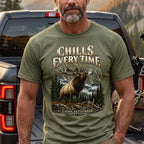Bugle Chills Every Time Outdoor Cotton T-Shirt - EHCT1014
