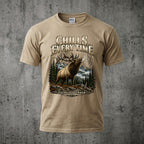 Bugle Chills Every Time Outdoor Cotton T-Shirt - EHCT1014