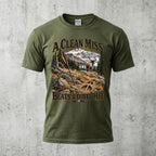 Rut Clean Miss Beats A Dirty Hit Outdoor Cotton T-Shirt - EHCT1015