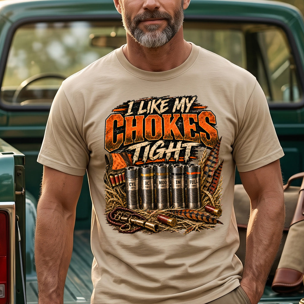 Upland Chokes Tight Outdoor Cotton T-Shirt - PHCT1094