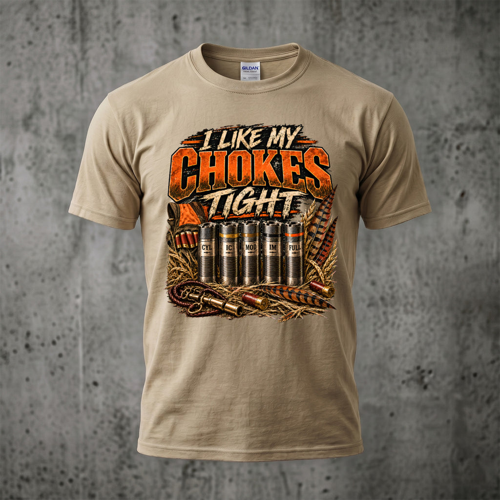 Upland Chokes Tight Outdoor Cotton T-Shirt - PHCT1094