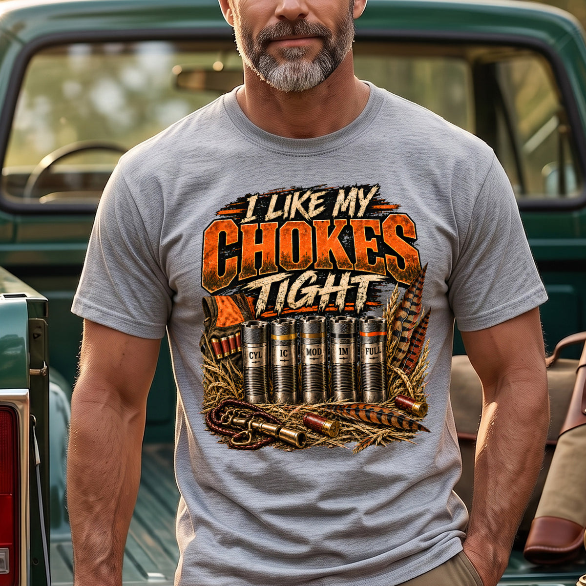 Upland Chokes Tight Outdoor Cotton T-Shirt - PHCT1094