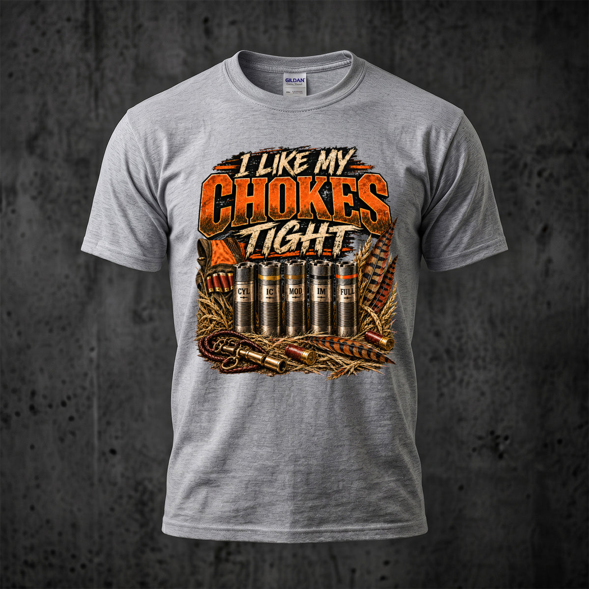 Upland Chokes Tight Outdoor Cotton T-Shirt - PHCT1094