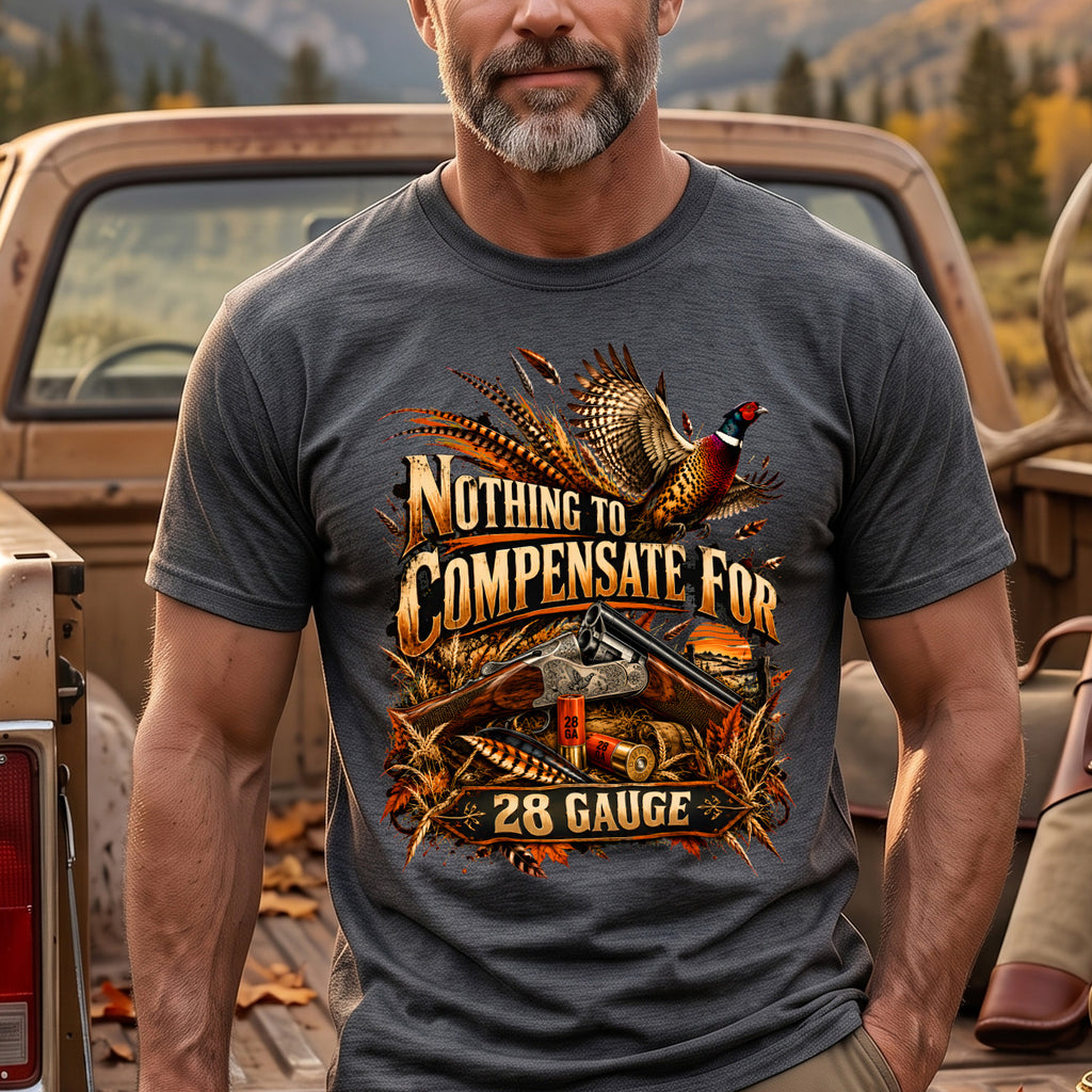 Wingshooting Nothing To Compensate Outdoor Cotton T-Shirt - PHCT1095