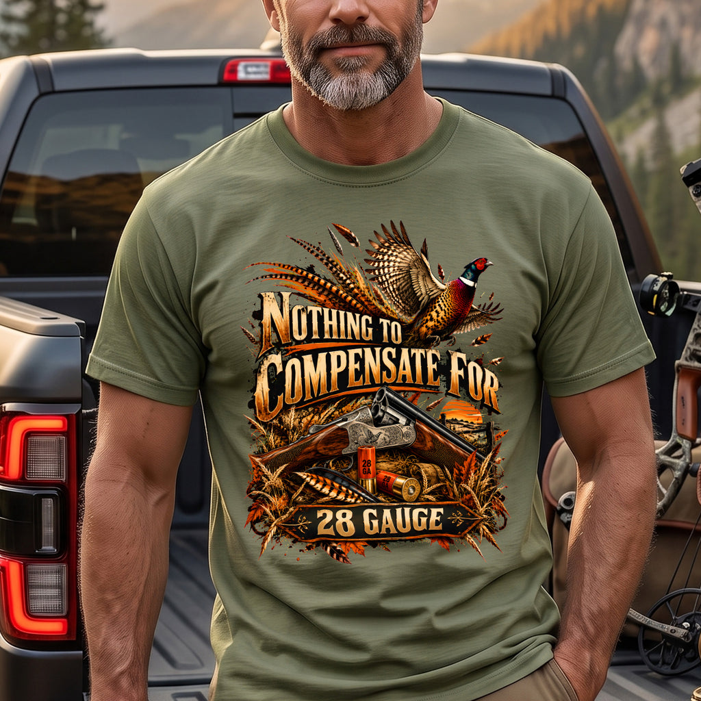 Wingshooting Nothing To Compensate Outdoor Cotton T-Shirt - PHCT1095