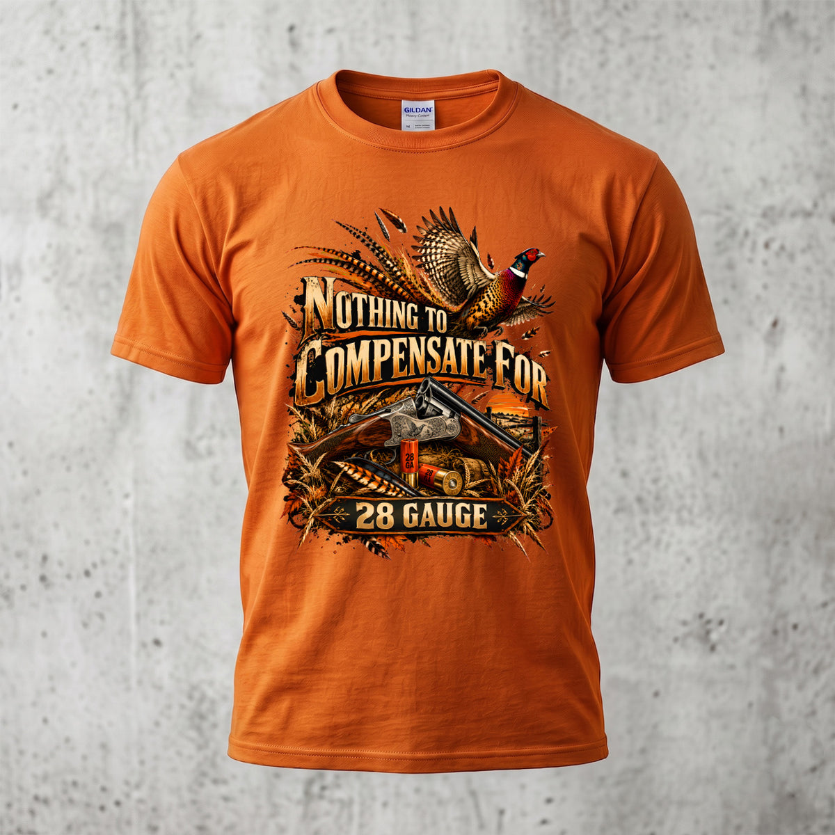 Wingshooting Nothing To Compensate Outdoor Cotton T-Shirt - PHCT1095