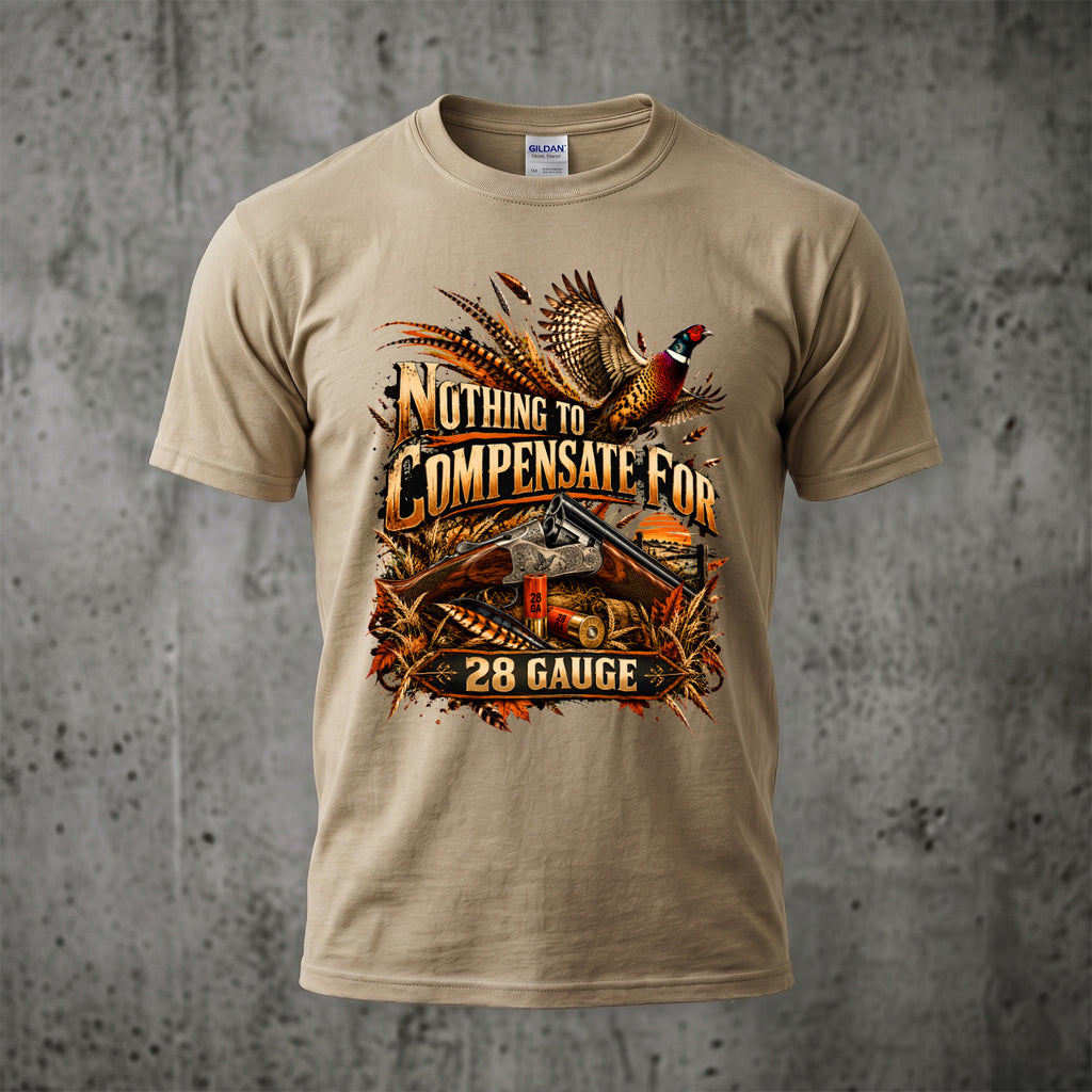Wingshooting Nothing To Compensate Outdoor Cotton T-Shirt - PHCT1095