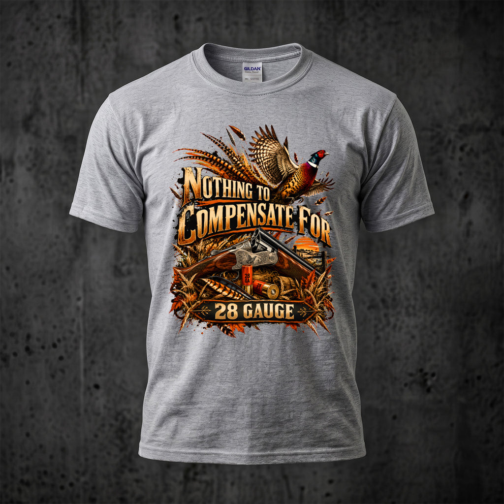 Wingshooting Nothing To Compensate Outdoor Cotton T-Shirt - PHCT1095