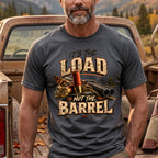 Rooster Load Not The Barrel Outdoor Cotton T-Shirt - PHCT1096