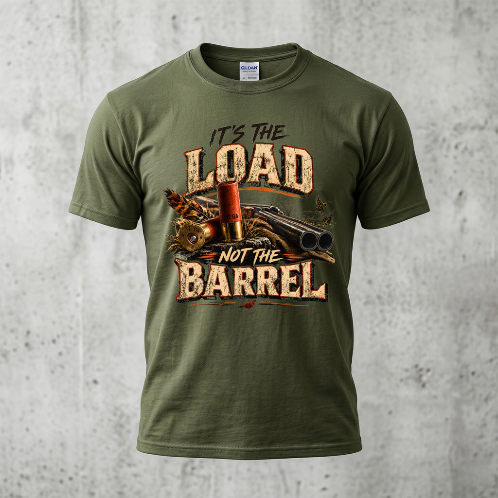 Rooster Load Not The Barrel Outdoor Cotton T-Shirt - PHCT1096