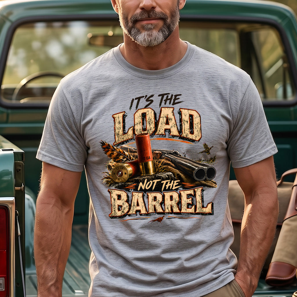 Rooster Load Not The Barrel Outdoor Cotton T-Shirt - PHCT1096