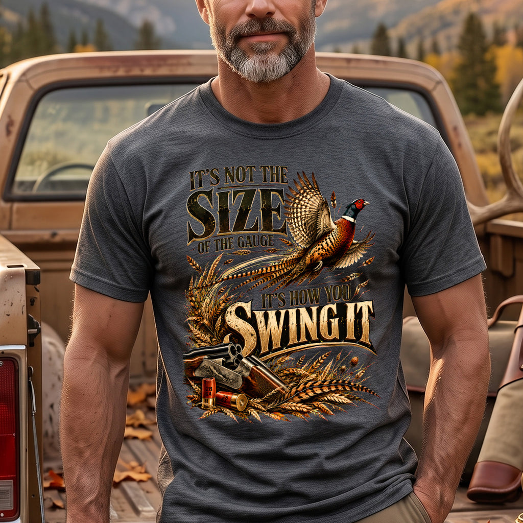 Game Bird How You Swing It Outdoor Cotton T-Shirt - PHCT1097