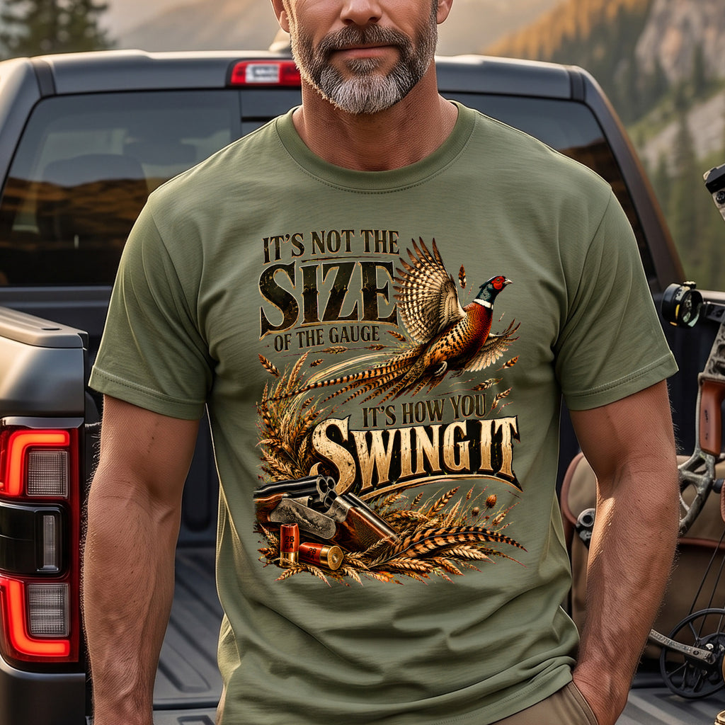 Game Bird How You Swing It Outdoor Cotton T-Shirt - PHCT1097