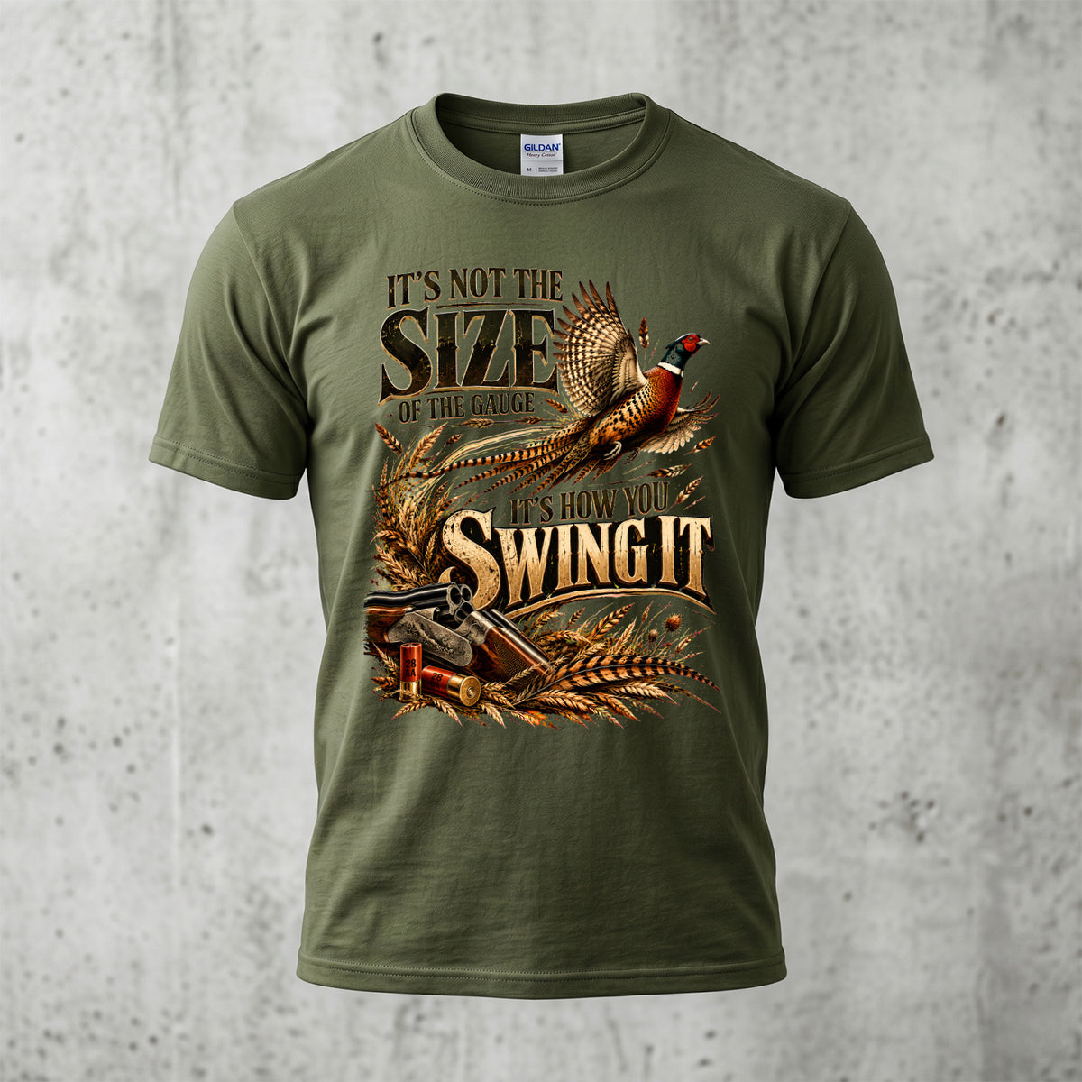 Game Bird How You Swing It Outdoor Cotton T-Shirt - PHCT1097