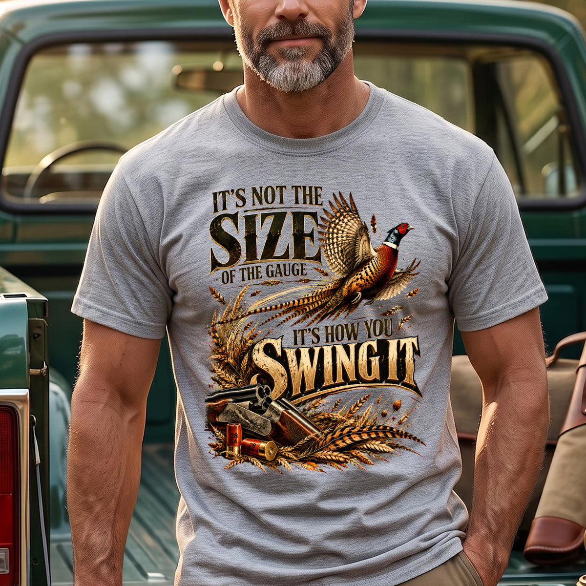 Game Bird How You Swing It Outdoor Cotton T-Shirt - PHCT1097
