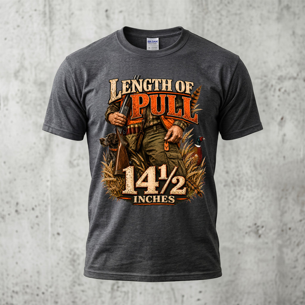Upland Bird Dog Length Of Pull Outdoor Cotton T-Shirt - PHCT1098