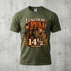 Upland Bird Dog Length Of Pull Outdoor Cotton T-Shirt - PHCT1098