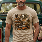 Whitetail Deer Hunting - Outdoor Cotton T-Shirt WDHCTNQ1003