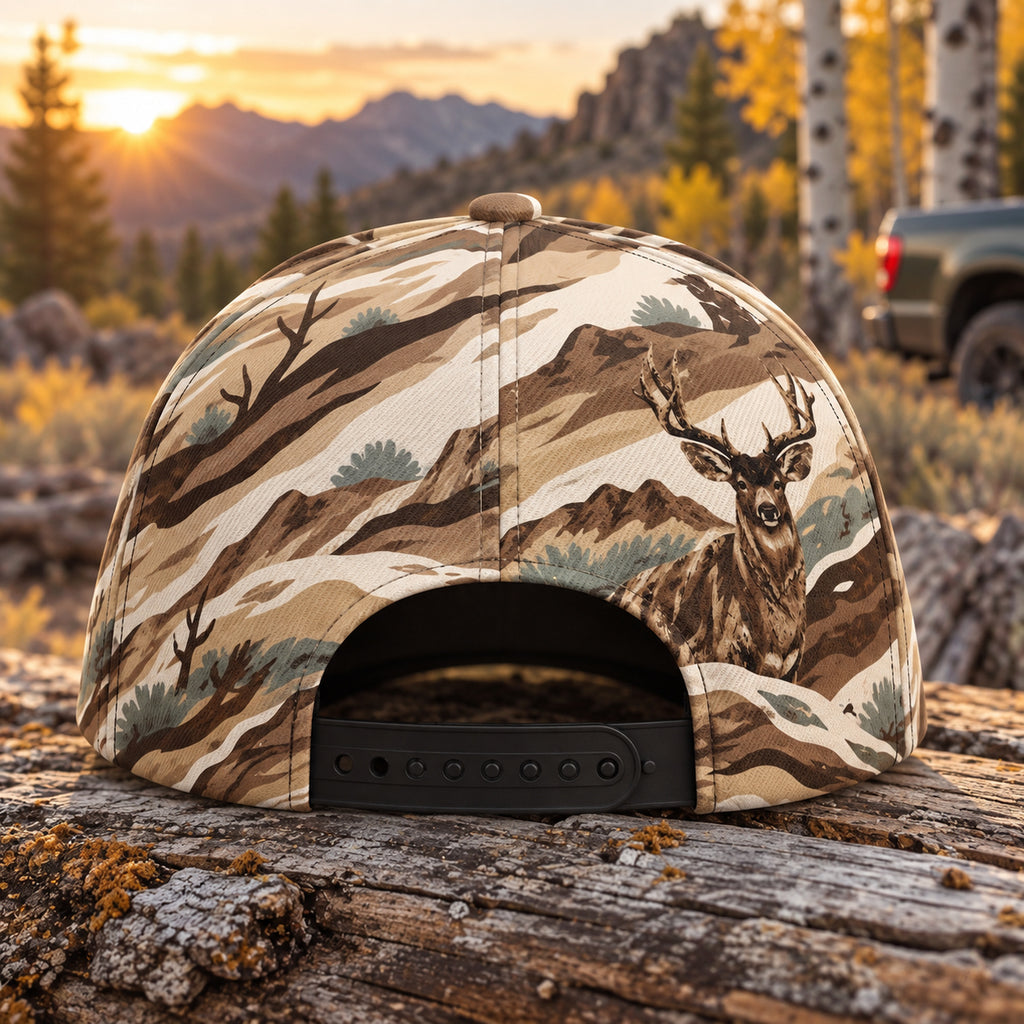 Badlands Mule Deer Classic Cap back closure