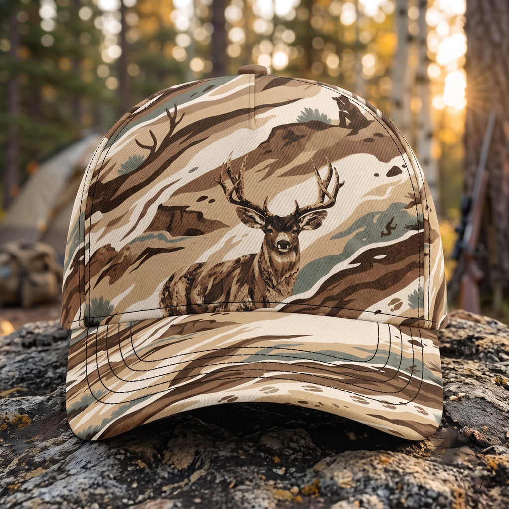 Badlands Mule Deer Classic Cap front