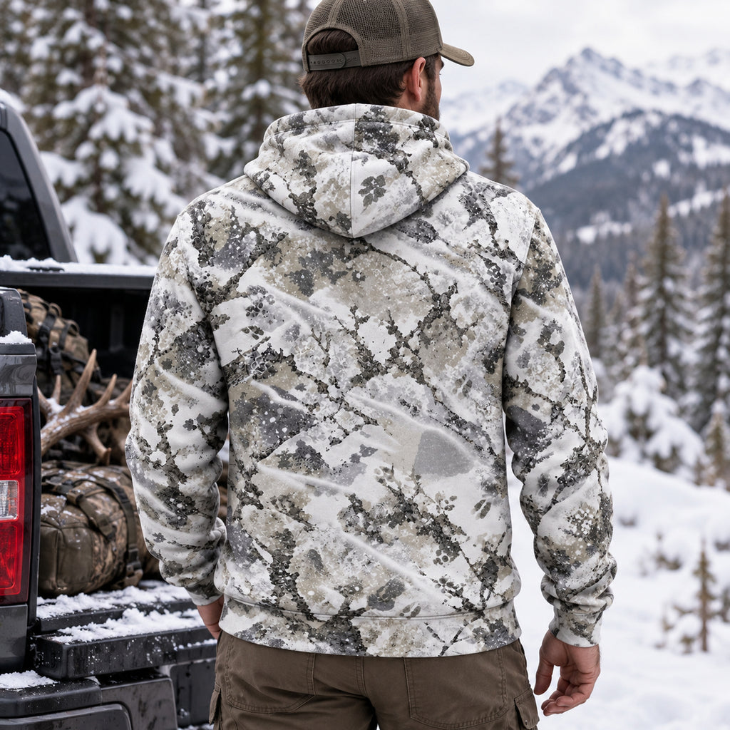Elk Hunting Ice Timber Field Hoodies - EHFH1002