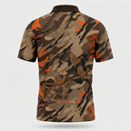 Upland Duo Dog Hunter Camo Polo Shirt - PHPLNQ1009