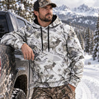 Elk Hunting Ice Timber Field Hoodies - EHFH1002