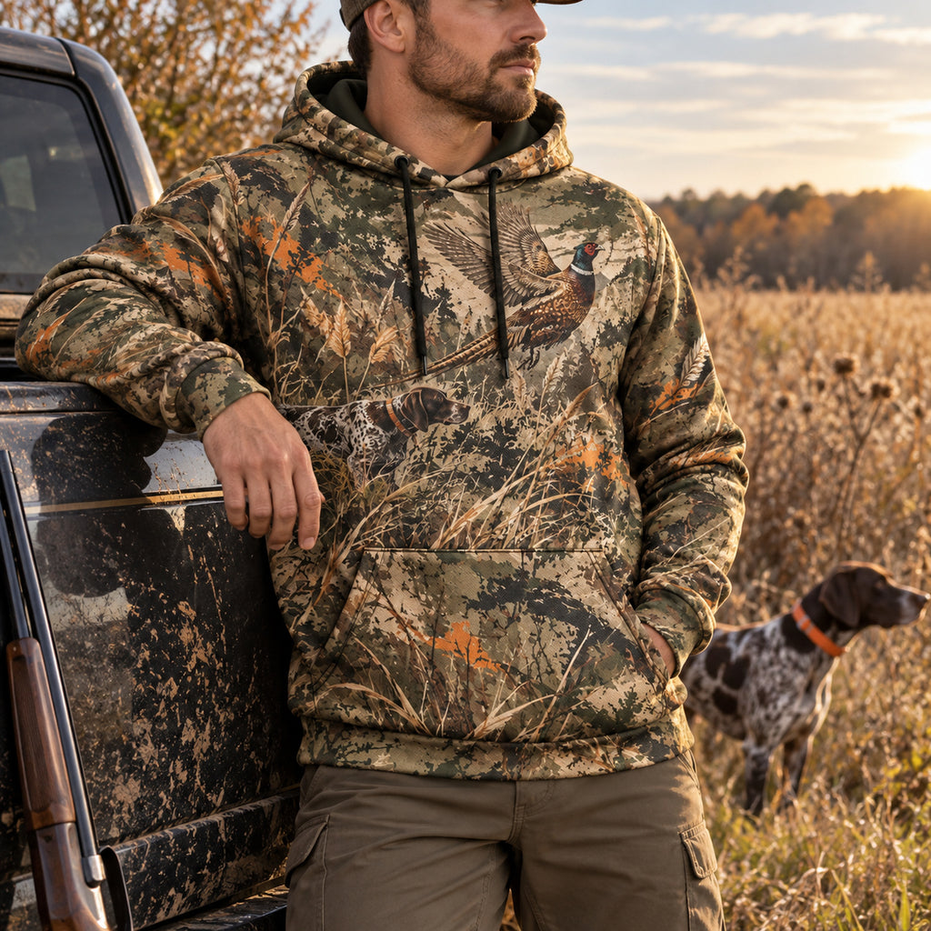 Upland Field Flushing GSP Field Hoodies - UPHFH1001