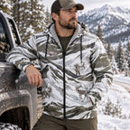 Elk Hunting Frost Mountain Field Hoodies - EHFH1001