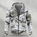 Elk Hunting Frost Mountain Field Hoodies - EHFH1001