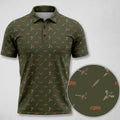 Pheasant Rise Olive Polo Shirt - PHPL1031