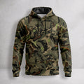 Bowhunting Woodland Riser Field Pullover Hoodie front