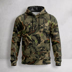Bowhunting Woodland Riser Field Pullover Hoodie front