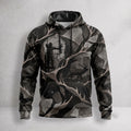 Bowhunting Shadow Antler Timber Field Pullover Hoodie front