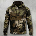 Bowhunting Hex Ridge Elk Field Pullover Hoodie front