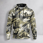Whitetail Deer Sand Draw Field Pullover Hoodie front