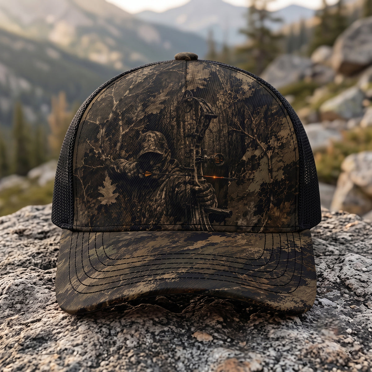 Bowhunting Mesh Cap - front