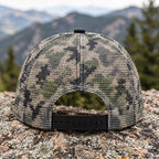 Pixel Draw Archer Mesh Cap 2.0 back closure