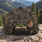 Gilded Hex Buck Mesh Cap 2.0 back closure