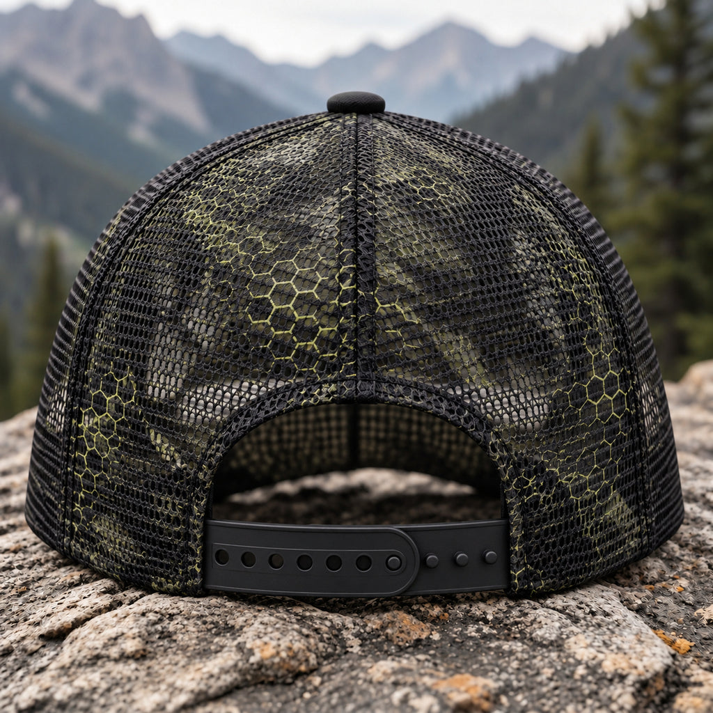 Leaping Line Buck Mesh Cap 2.0 back closure