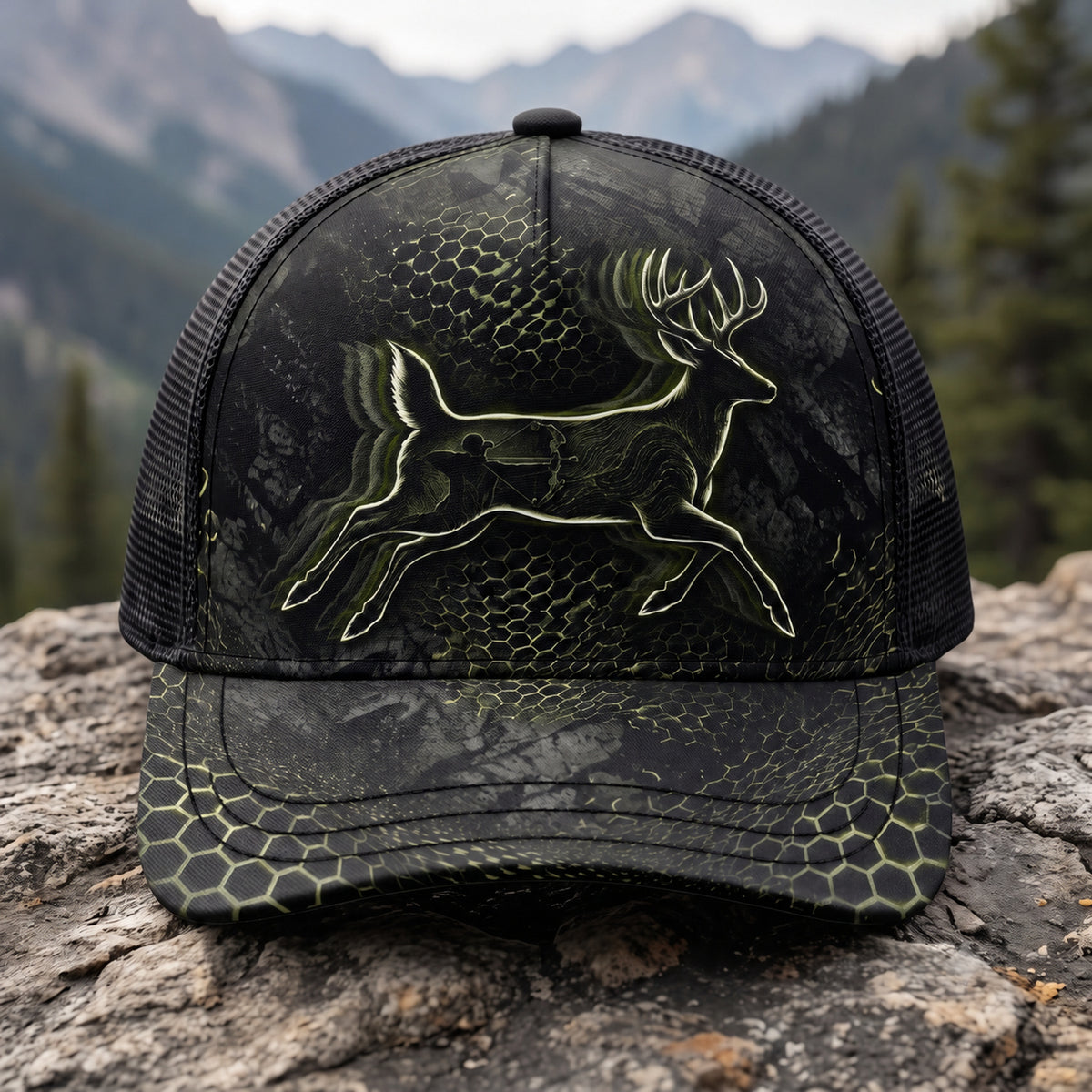 Leaping Line Buck Mesh Cap 2.0 front