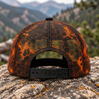 Ember Hex Draw Mesh Cap 2.0 back closure