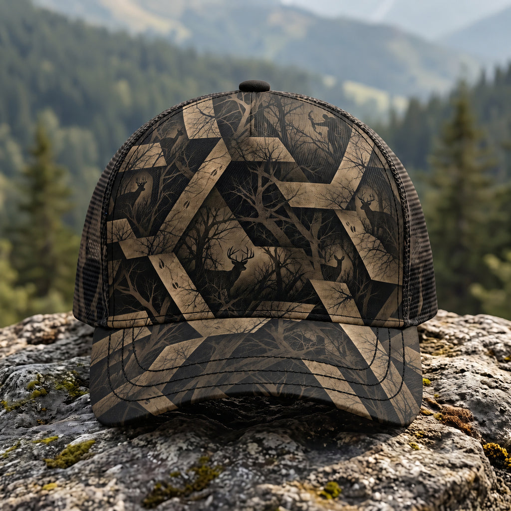 Lattice Branch Buck Mesh Cap 2.0 front