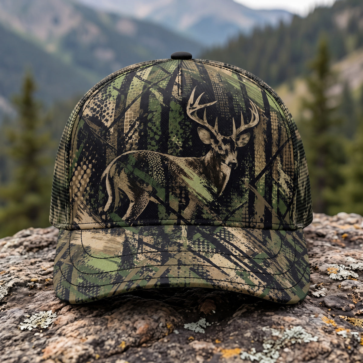 Brush Veil Buck Mesh Cap 2.0 front