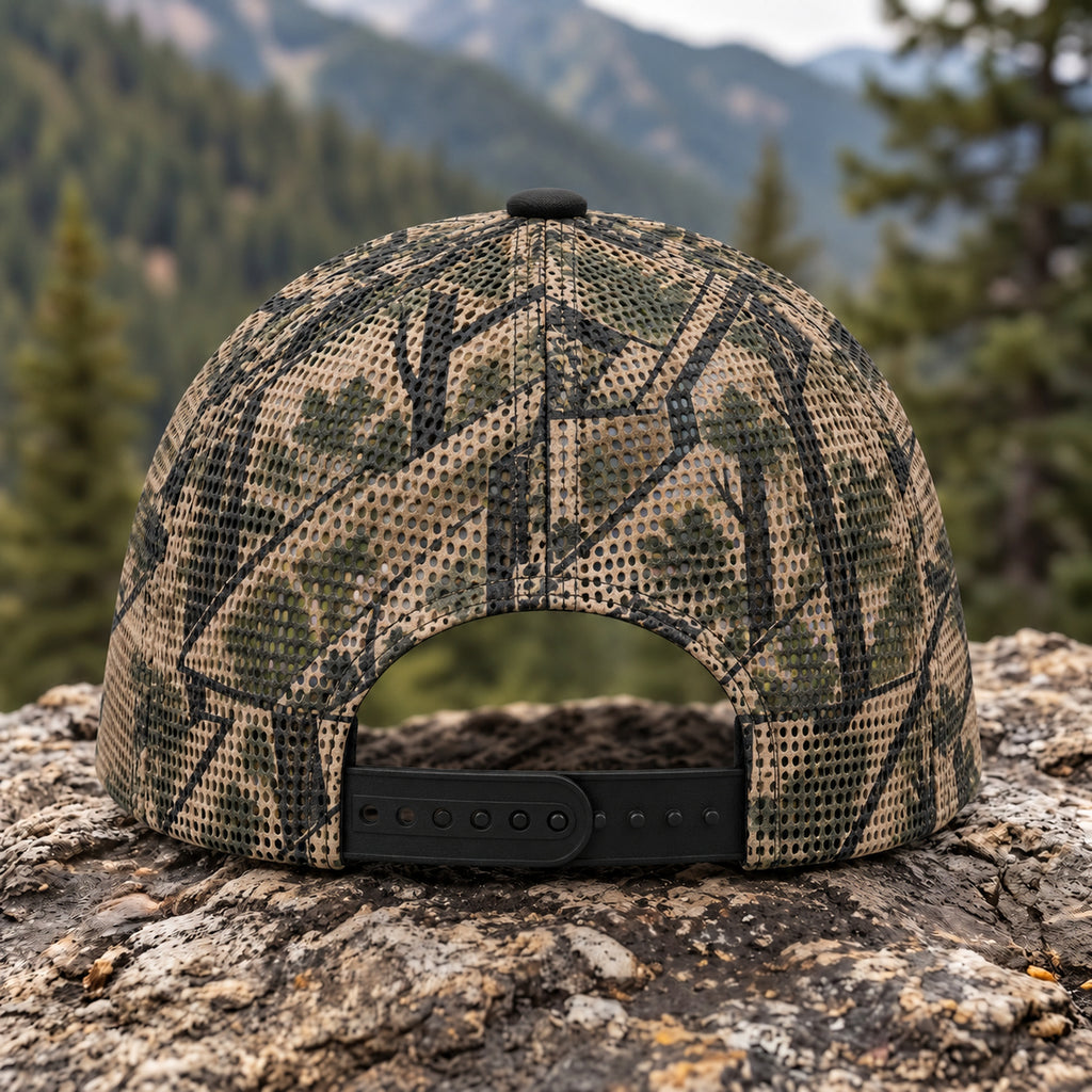 Facet Field Buck Mesh Cap 2.0 back closure
