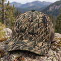 Facet Field Buck Mesh Cap 2.0 side view showing the all-over print mesh