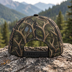 Antler Weave Bull Mesh Cap 2.0 back closure