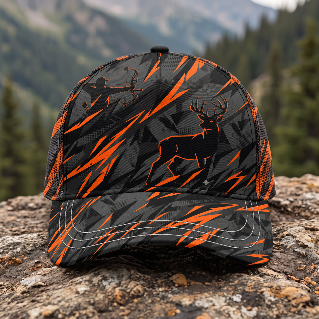 Blaze Slash Buck Mesh Cap 2.0 front