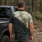 Elk Bugle Camo Polo Shirt - BHPLNQ1001